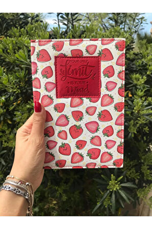 Atakids Lizy Desenli Defter, Kalemlik, Cüzdan ve Makyaj Çantası Seti (Defter: 168 yp, 14*20)