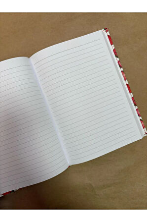 Atakids Lizy Desenli Defter, Kalemlik, Cüzdan ve Makyaj Çantası Seti (Defter: 168 yp, 14*20)