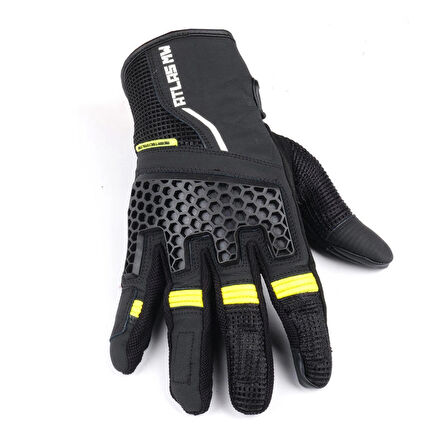 Atlas MW Mesh Yazlık Motosiklet Eldiveni Siyah