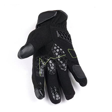 Atlas MW Mesh Yazlık Motosiklet Eldiveni Siyah