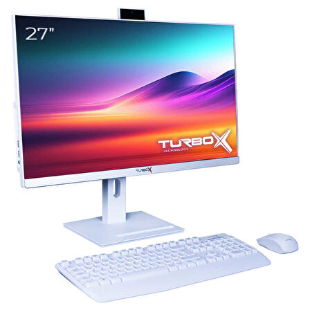 Turbox TAx821 i5 13400 16GB Ram 1TB M.2 NVMe SSD 27 inç Bluetooth Webcam All In One Bilgisayar