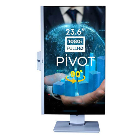 Turbox TAx1647 i7 7700HQ 16GB Ram 512GB SSD 23.6 inç FHD Pivot Webcam WiFi All in One PC