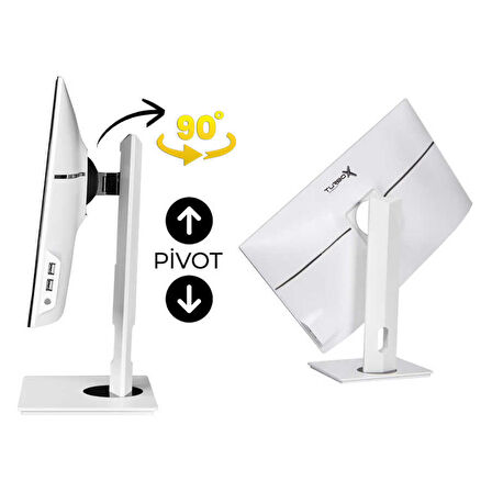Turbox TAx1647 i7 7700HQ 16GB Ram 512GB SSD 23.6 inç FHD Pivot Webcam WiFi All in One PC