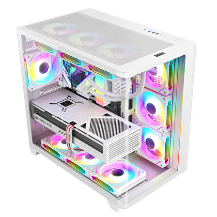 Dragos DRx7512 Ryzen 7 5700X 32GB Ram 1TB M2 NVMe SSD 8GB RTX5050 Oyuncu Hazır Sistem