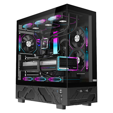 Dragos DRx7551 Ryzen 7 9800X3D 32GB DDR5 1TB M2 NVMe SSD 8GB RTX5060 Oyuncu Hazır Sistem