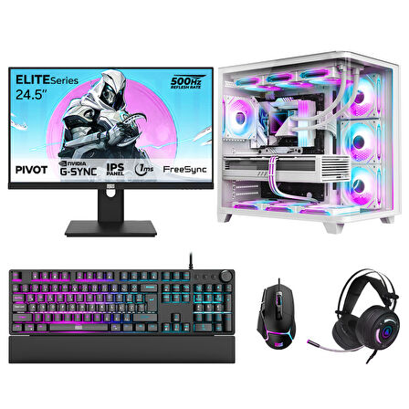 Dragos DRx7725 Ryzen 7 5700X 32GB 1TB NVMe 16GB RTX5060Ti 24.5 500Hz Oyun Hazır Sistem