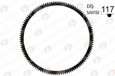 Autoparct Vd151550 Volant Dişlisi R12 117 Dıs