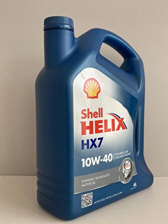 Shell Helix HX7 10W-40 Motor Yağı 4 Litre (Üretim Yılı - 2023)