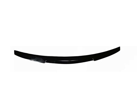 A4  (2009-2012)   IÇIN UYUMLU M4 SPOILER  - PIANO BLACK (PARLAK SIYAH)