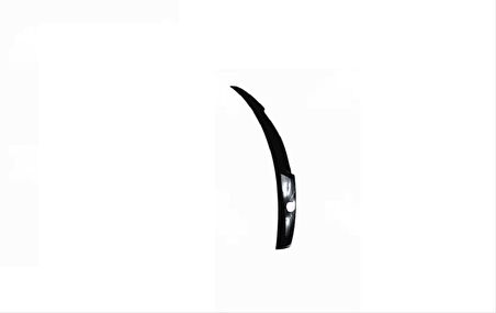 A4  (2009-2012)   IÇIN UYUMLU M4 SPOILER  - PIANO BLACK (PARLAK SIYAH)