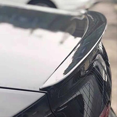A4 2019+ IÇIN UYUMLU S4 SPOILER - PIANO BLACK (PARLAK SIYAH)