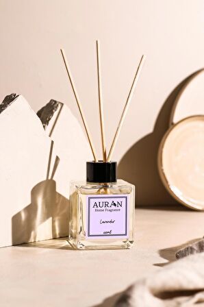 Lavender - Lavanta Kare Bambu Çubuklu Oda Kokusu 100ml