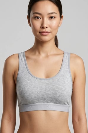 Kalın Askılı Çıkarılabilir Pedli Pamuk Büstiyer Bralet Toparlayıcı Sporcu Atleti Crop Top