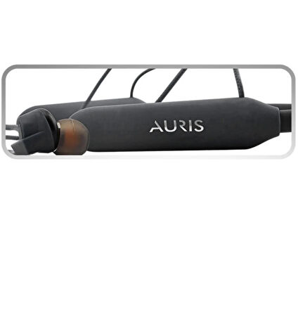 AURİS ARS-BT18 Boyun Askılı Bluetooth Kablosuz Kulaklık 24 Saat SİYAH