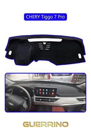 Chery Tiggo 7 PRO TORPİDO KORUMA HALISI MAVİ KENAR