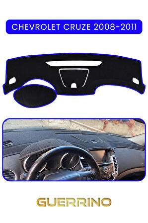 CHEVROLET Cruze 2008-2011TORPİDO KORUMA HALISI MAVİ KENAR