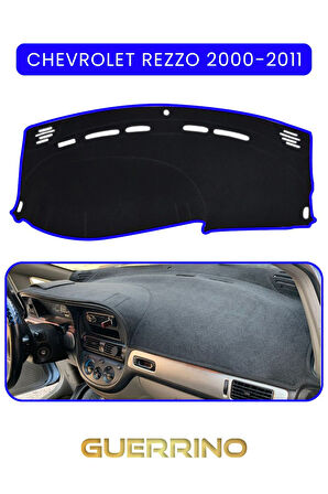 CHEVROLET Rezzo (2000-2011)TORPİDO KORUMA HALISI MAVİ KENAR