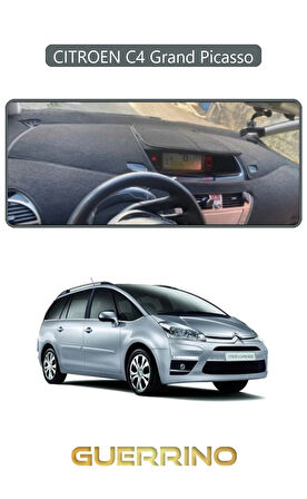 CITROEN C4 grand picassoTORPİDO KORUMA HALISI GRİ KENAR