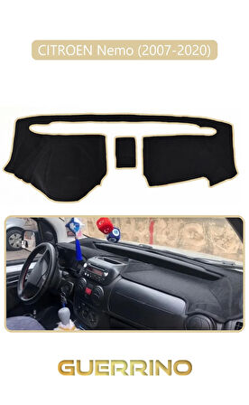CITROEN Nemo (2007-2020)TORPİDO KORUMA HALISI BEJ KENAR