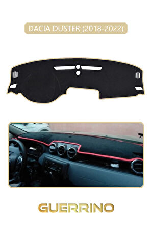 DACIA DUSTER 2018-2022TORPİDO KORUMA HALISI BEJ KENAR
