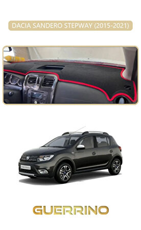 DACIA SANDERO STEPWAY 2015-2021TORPİDO KORUMA HALISI BEJ KENAR