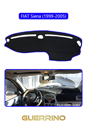 FIAT Siena 1999-2005 Modellerine Uygun eskiTORPİDO KORUMA HALISI MAVİ KENAR
