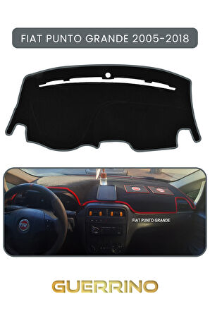 FIAT Punto grande 2005-2018 Modellerine UygunTORPİDO KORUMA HALISI GRİ KENAR