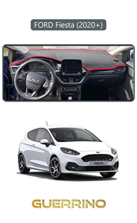 FORD Fiesta (2020+)TORPİDO KORUMA HALISI GRİ KENAR