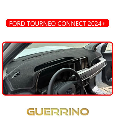 FORD Torneo COURIER 2023+ TORPİDO KORUMA HALISI KIRMIZI KENAR