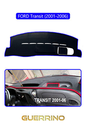 FORD Transit (2001-2006)TORPİDO KORUMA HALISI MAVİ KENAR