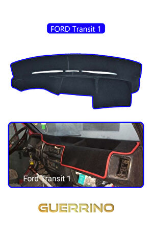 FORD Transit 1TORPİDO KORUMA HALISI MAVİ KENAR
