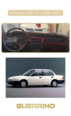 HONDA CIVIC EF 1988-1991TORPİDO KORUMA HALISI BEJ KENAR
