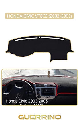 HONDA CIVIC VTEC2 2003-2005TORPİDO KORUMA HALISI BEJ KENAR