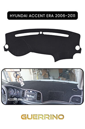 HYUNDAİ ACCENT ERA 2006-2011TORPİDO KORUMA HALISI SİYAH KENAR