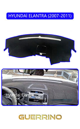 HYUNDAİ ELANTRA 2007-2011TORPİDO KORUMA HALISI MAVİ KENAR