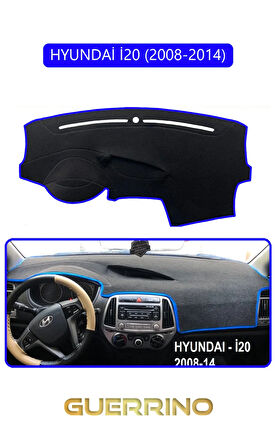 HYUNDAİ İ20 2008-2014TORPİDO KORUMA HALISI MAVİ KENAR