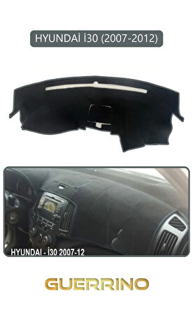 HYUNDAİ İ30 2007-2012TORPİDO KORUMA HALISI GRİ KENAR