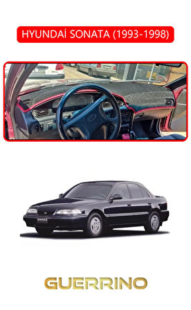 HYUNDAİ SONATA 1993-1998TORPİDO KORUMA HALISI KIRMIZI KENAR