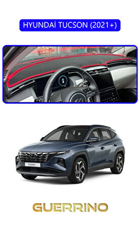 HYUNDAİ TUCSON 2021+TORPİDO KORUMA HALISI MAVİ KENAR