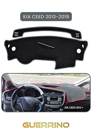 KİA CEED 2013-2019TORPİDO KORUMA HALISI GRİ KENAR