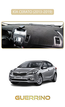 KİA CERATO 2013-2019TORPİDO KORUMA HALISI BEJ KENAR