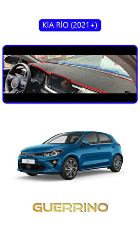 KİA RİO 2021+TORPİDO KORUMA HALISI MAVİ KENAR
