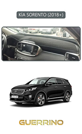 KİA SORENTO 2018+TORPİDO KORUMA HALISI GRİ KENAR