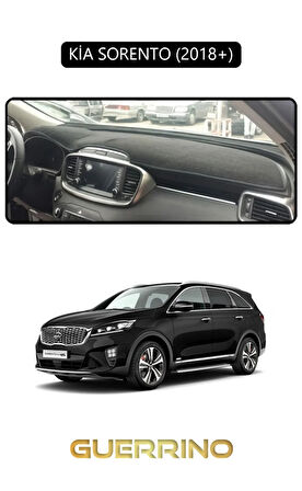 KİA SORENTO 2018+TORPİDO KORUMA HALISI SİYAH KENAR