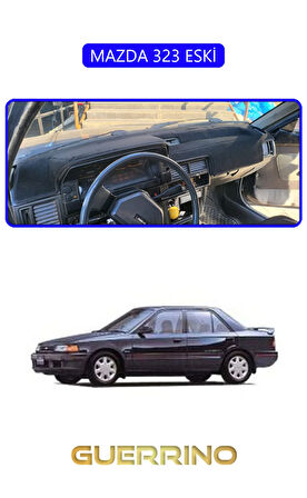 MAZDA 323 ESKİTORPİDO KORUMA HALISI MAVİ KENAR