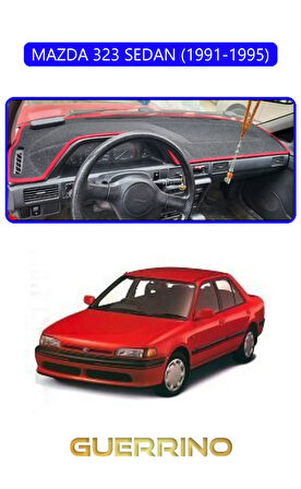 MAZDA 323 SEDAN 1991-1995TORPİDO KORUMA HALISI MAVİ KENAR