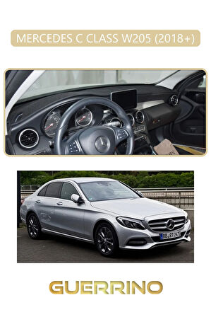 MERCEDES C CLASS W205 2018+TORPİDO KORUMA HALISI BEJ KENAR