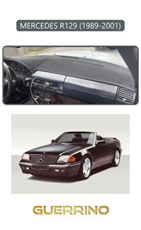 MERCEDES R129 1989-2001TORPİDO KORUMA HALISI GRİ KENAR
