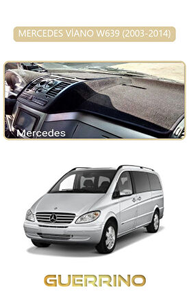 MERCEDES VİANO W639 2003-2014TORPİDO KORUMA HALISI BEJ KENAR