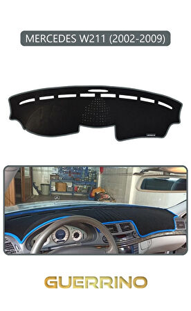MERCEDES W211 2002-2009TORPİDO KORUMA HALISI GRİ KENAR